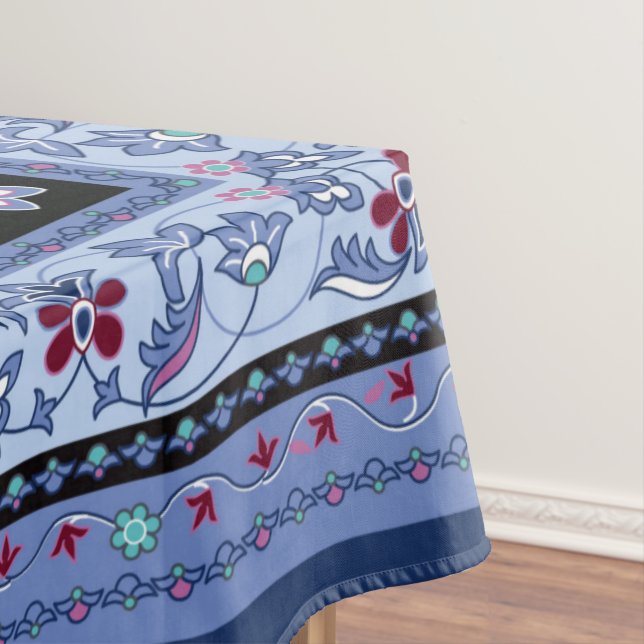 Blue Persian Carpet Medium Tablecloth (In Situ)