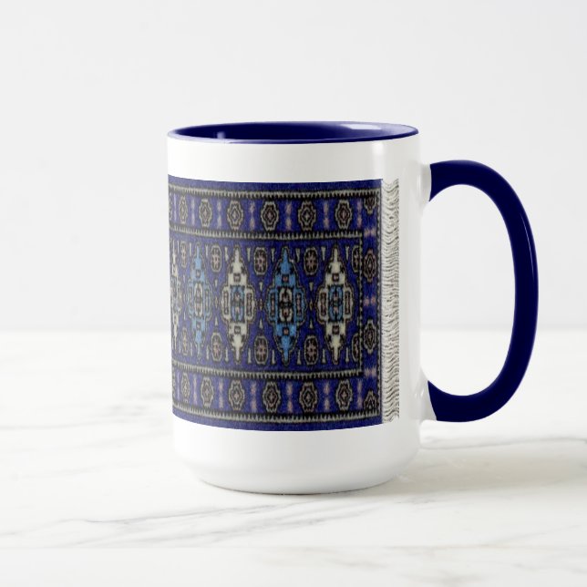 Blue persian mug (Right)