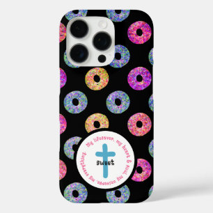 Blue Personalised Candy iPhone Cover- iPhone 16 Pro Case