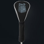 Blue Personalised Name The Man The Myth The Legend Golf Head Cover<br><div class="desc">Personalised your own name,  "the Man the Myth the Legend" typography design in black and blue,  great custom gift for men,  dad,  grandpa,  husband,  boyfriend on father's day,  birthday,  anniversary,  and any special day.</div>