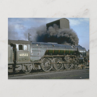 Blue Peter prepares for the trip back to Edinburgh Postcard