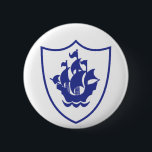 Blue Peter Shield Badge<br><div class="desc">Blue Peter Shield Badge - Button Pin Badge - Retro Kids TV Program</div>