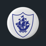 Blue Peter Shield Badge<br><div class="desc">Blue Peter Shield Badge - Button Pin Badge - Retro Kids TV Program</div>