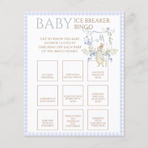 Blue Peter the Rabbit Baby Ice Breaker Bingo Game