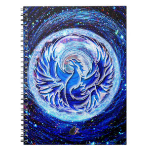 Blue Phoenix Notebook