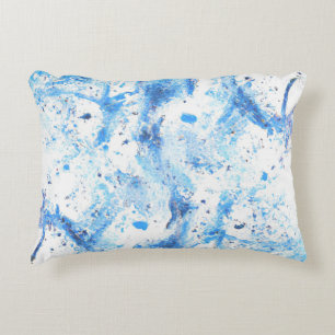 Blue Pillow Decor Piece