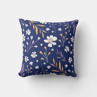 Blue  pillow design 