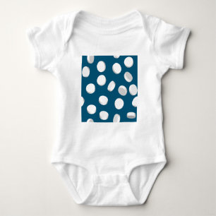 blue pills drugs baby bodysuit