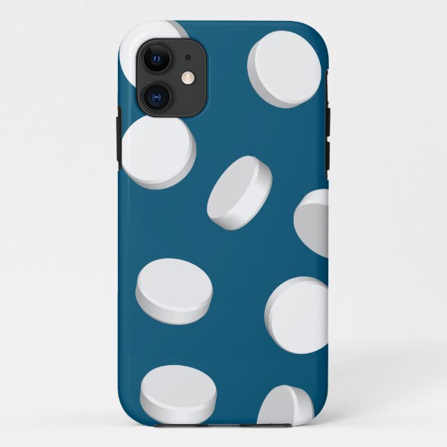 blue pills drugs Case-Mate iPhone case (Back)