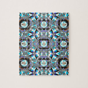 Blue Pinball Jigsaw Puzzle