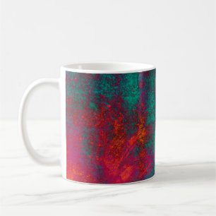 Blue pink background texture cement wallabstract,a coffee mug