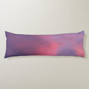 Blue Pink Clouds Body Cushion
