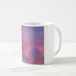 Blue Pink Clouds Coffee Mug