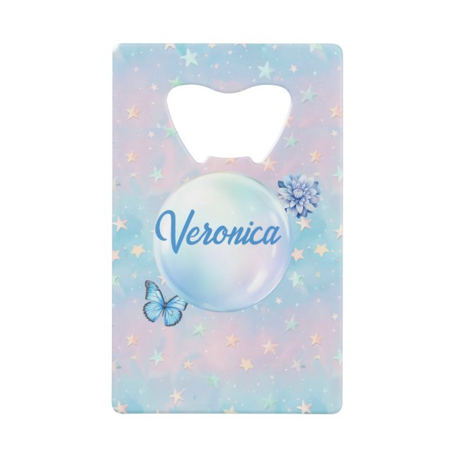 Blue-Pink Gradient Starry Background  (Front)