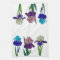 Blue, Pink, Purple Irises