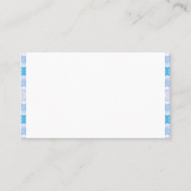 blue place card (Front)