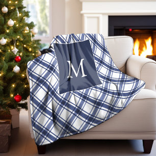 Blue Plaid Blanket