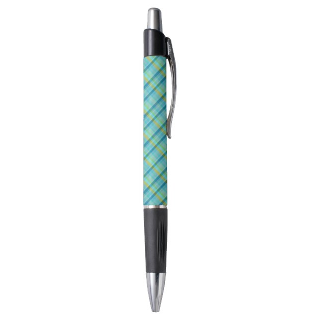 Blue Plaid by Shirley Taylor (Bottom (Vertical))