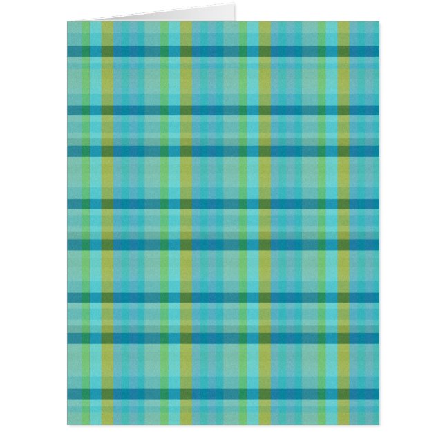 Blue Plaid by Shirley Taylor (Front)