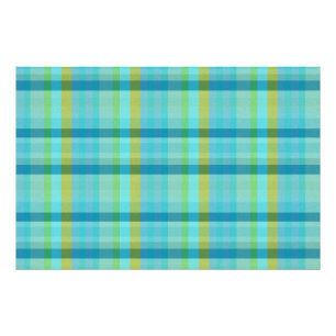 Blue Plaid by Shirley Taylor Photo Print