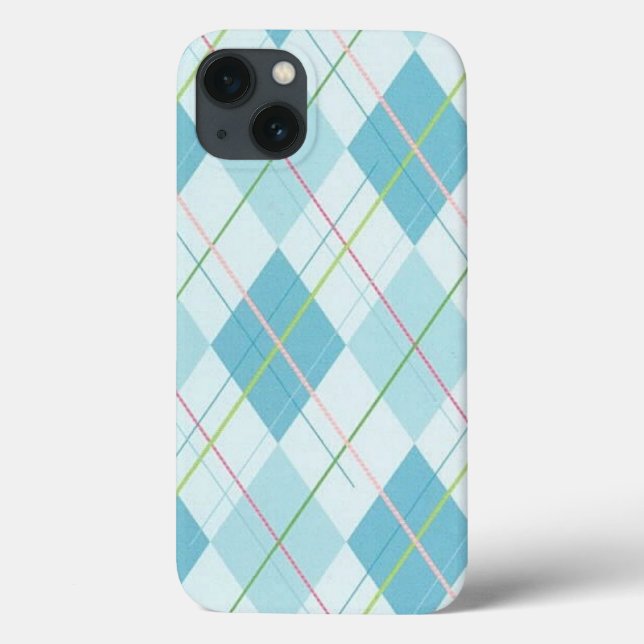 Blue Plaid Case-Mate Tough Xtreme iPhone 6 Case (Back)