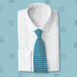 Blue Plaid Neck Tie<br><div class="desc">A cheerful blue plaid pattern tie . Wear it any day or for special events .
© ArianeC Illustrations-All rights reserved</div>