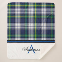 Blue Plaid Personalised