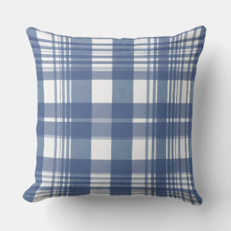 Blue Plaid pillow