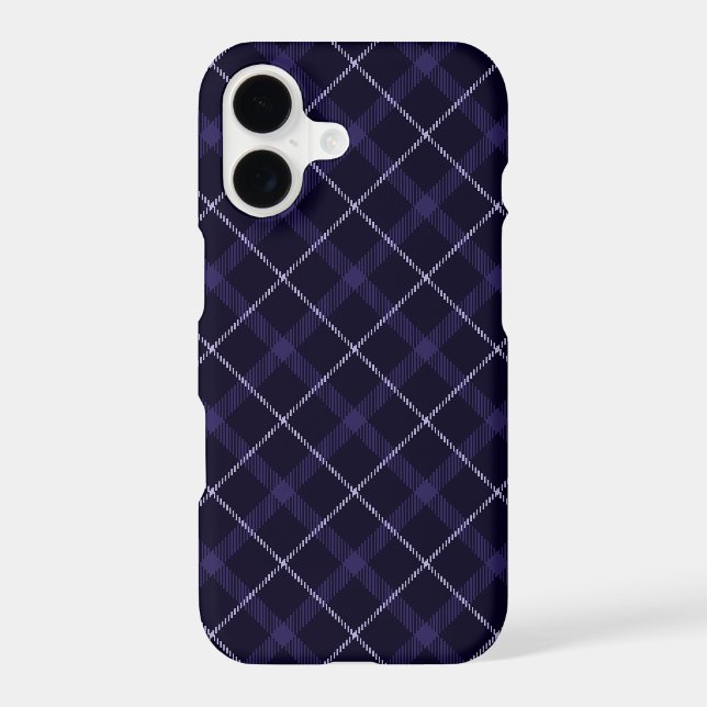 Blue Plaid / Tartan (Back)