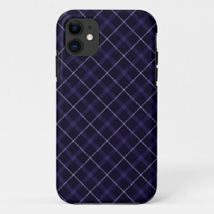 Blue Plaid / Tartan iPhone 11 Case