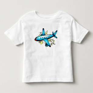 Blue Plane Guy Toddler T-Shirt