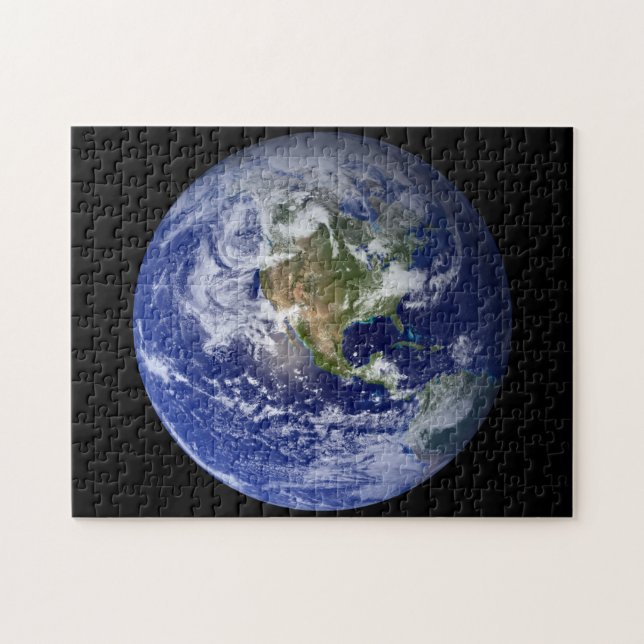 Blue Planet Earth Jigsaw Puzzle (Horizontal)