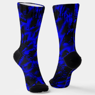 Blue Plasma Socks
