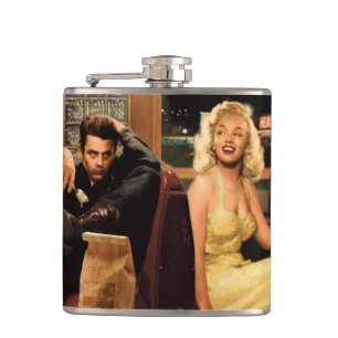Blue Plate 2 Hip Flask