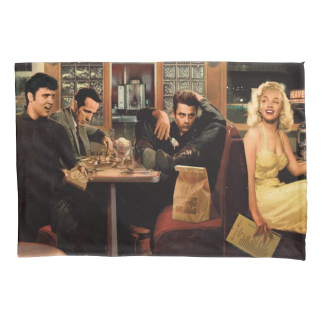 Blue Plate 2 Pillowcase (Front-Left)