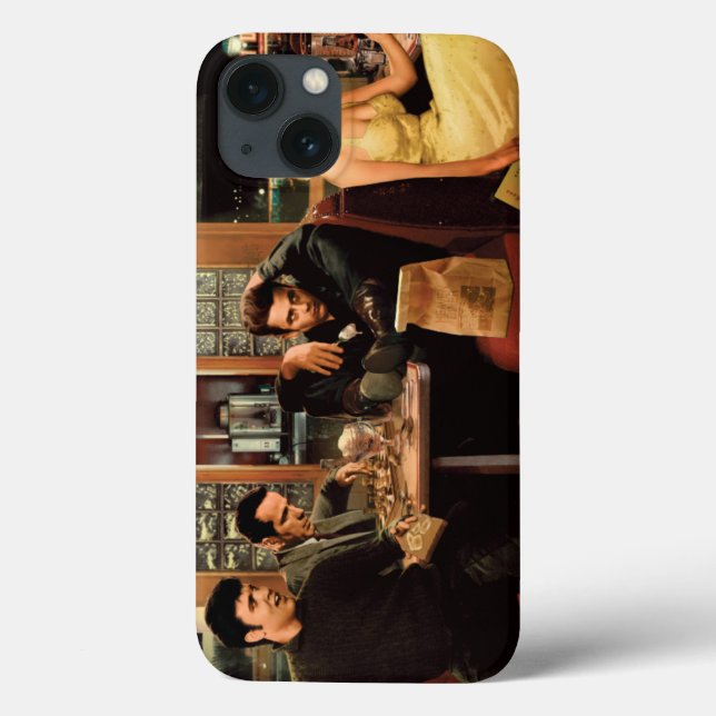 Blue Plate Case-Mate iPhone Case (Back)