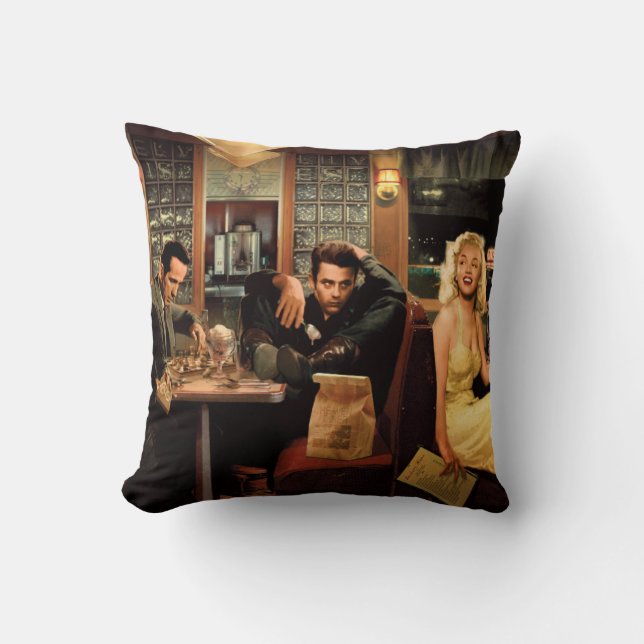 Blue Plate Cushion (Front)