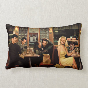 Blue Plate Lumbar Cushion