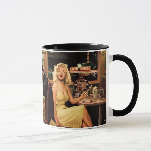 Blue Plate Mug (Right)