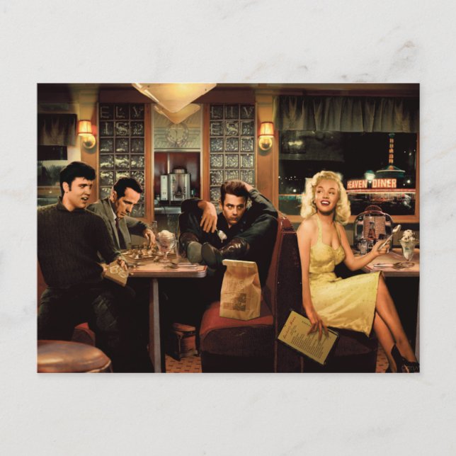 Blue Plate Postcard (Front)