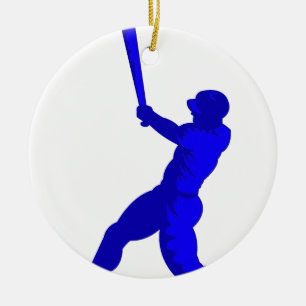 Blue Player Ceramic Ornament
