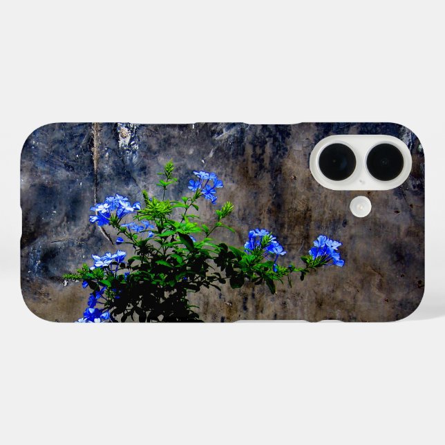 Blue Plumbago Case-Mate iPhone Case (Back (Horizontal))