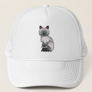 Blue Point Birman / Ragdoll Cat Trucker Hat