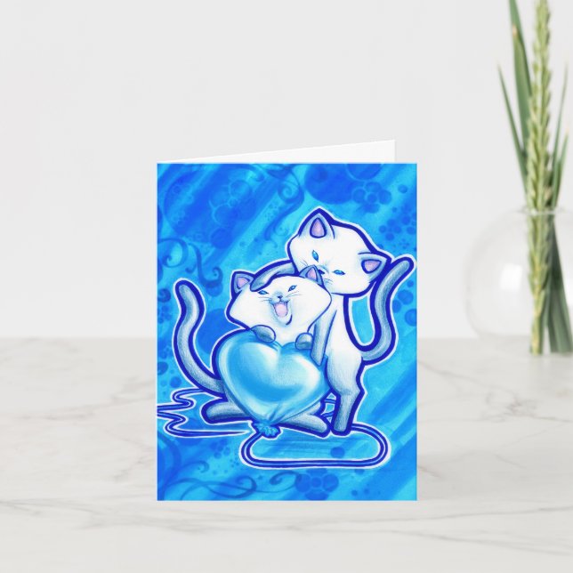 Blue Point Valentine Card (Front)