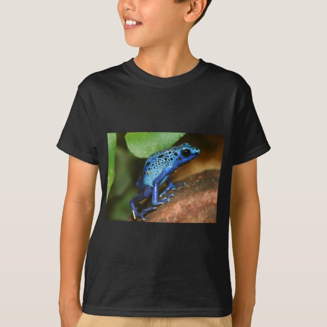 blue poison arrow frog T-Shirt (Front)