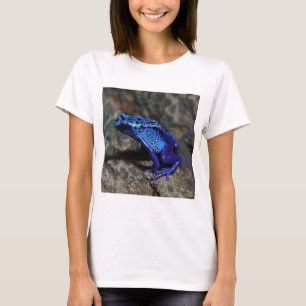 Blue Poison Dart Frog, Bright Blue Frog T-Shirt