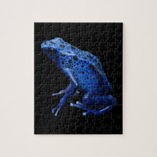 Blue Poison Dart Frog Jigsaw Puzzle