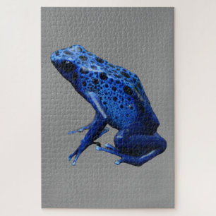 Blue Poison Dart Frog Jigsaw Puzzle