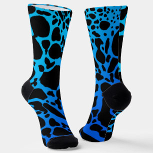 Blue Poison Dart Frog Socks