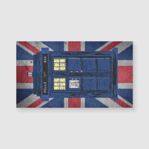 Blue Police Public Call Box - UK Time Travel 1